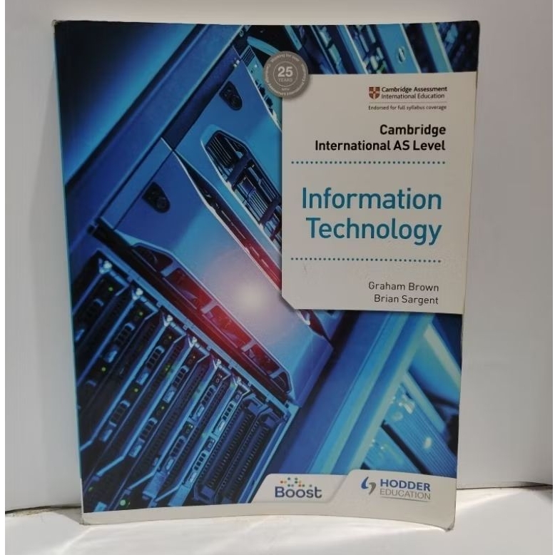 Jual CAMBRIDGE INTERNATIONAL AS LEVEL INFORMATION TECHNOLOGY | Shopee ...