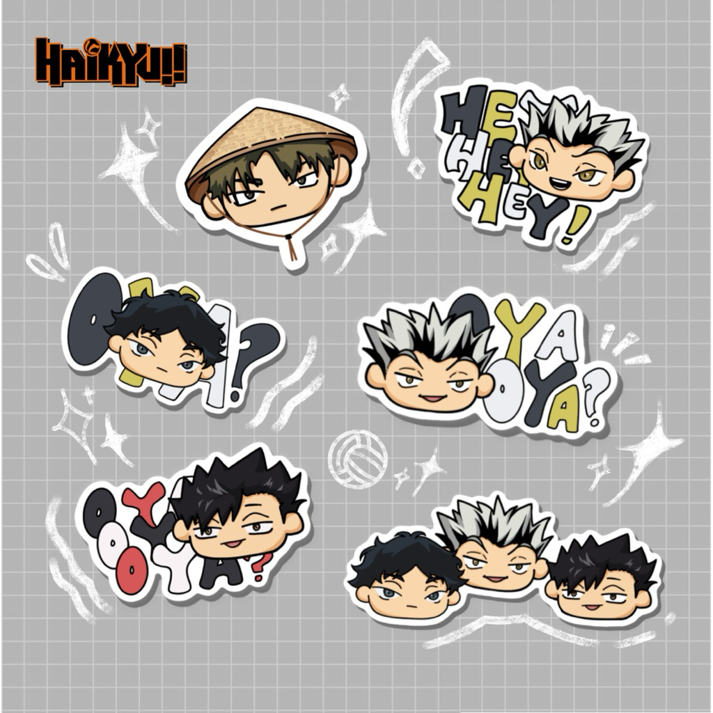 Jual Haikyuu!! Meme Stickers (Bundle) | Shopee Indonesia