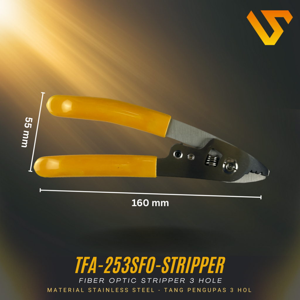 Jual Tarmoc TFA-253SFO-STRIPPER | Stailess Steel Alat Kupas Fiber Optic ...