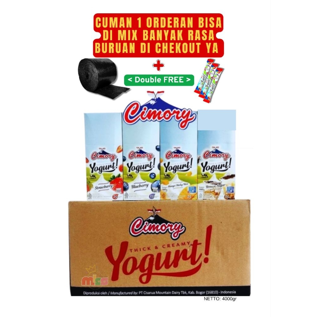 Jual 1 KARTON CIMORY YOGURT STICK 40GR ISI 4 BOX 100 PCS | Shopee Indonesia