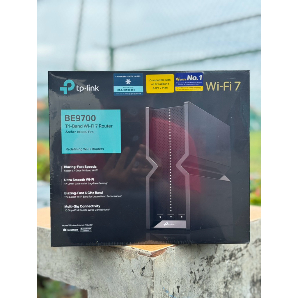 Jual TP-LINK Archer BE550 PRO BE9700 Tri-Band Wifi 7 ROUTER | Shopee ...