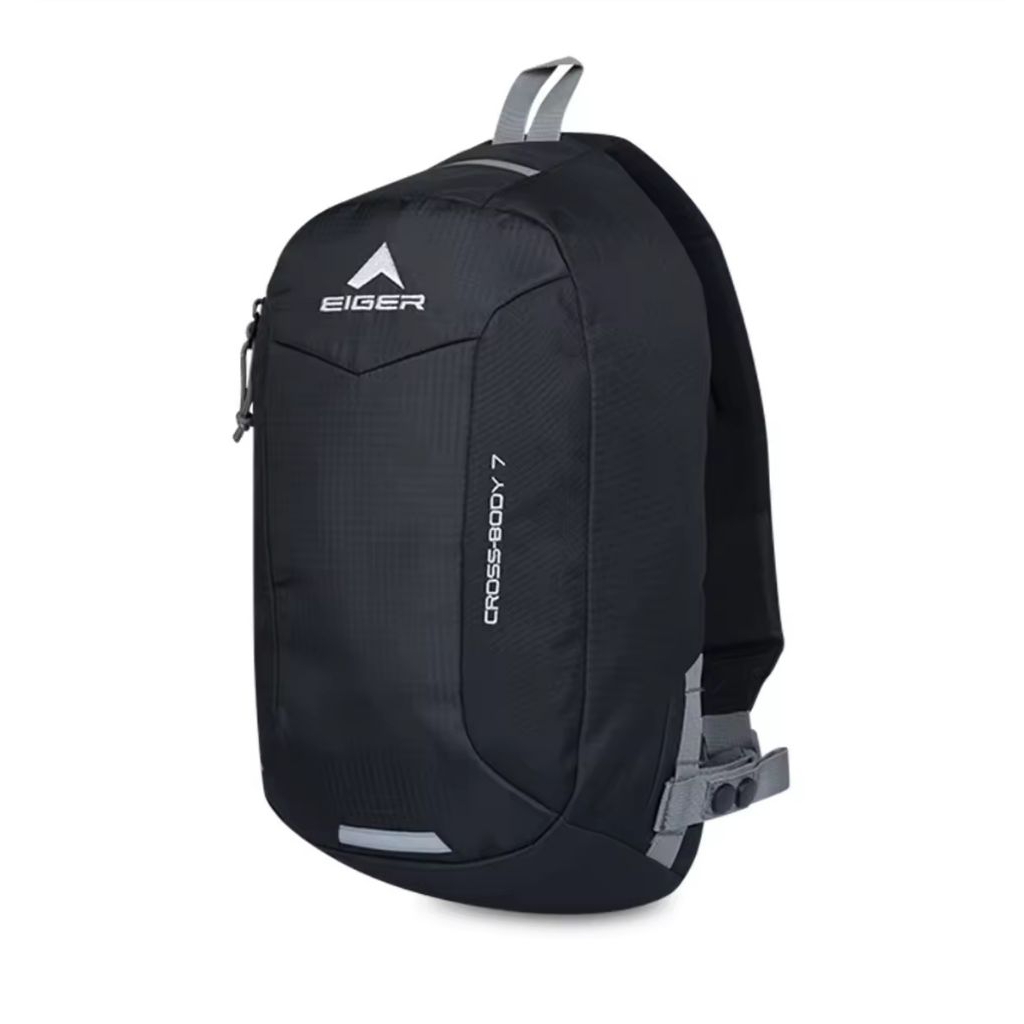Jual EIGER CROSSBODY 7 2.0 CROSS SLING BAG BLACK | Shopee Indonesia