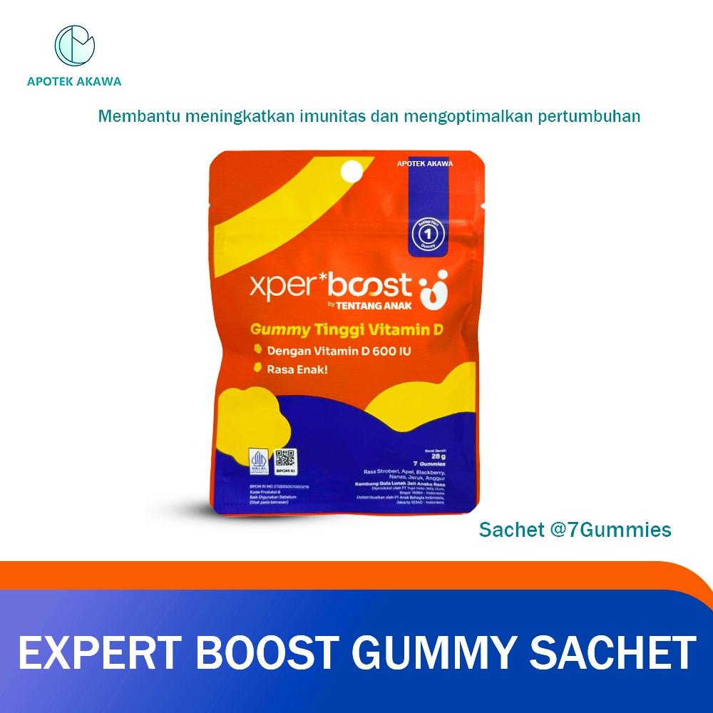 Jual Expert Boost - Gummy Vitamin D 600 IU Anak dan Dewasa | Paket 30 ...