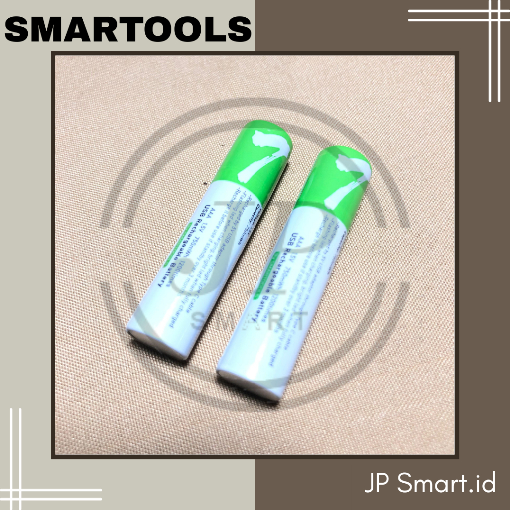 Jual Smartools AAA A3 Baterai 750mWh/ 500mAh Lithium Ion PowerBatt ...