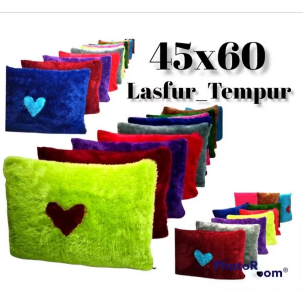 Jual Sarung Bantal Bulu Rasfur ukuran 45X60 Motif | Shopee Indonesia