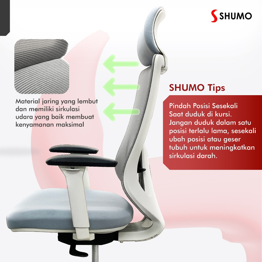 Jual Citra Furniture SHUMO Kursi Kantor Ergonomis Mineapolis Series ...