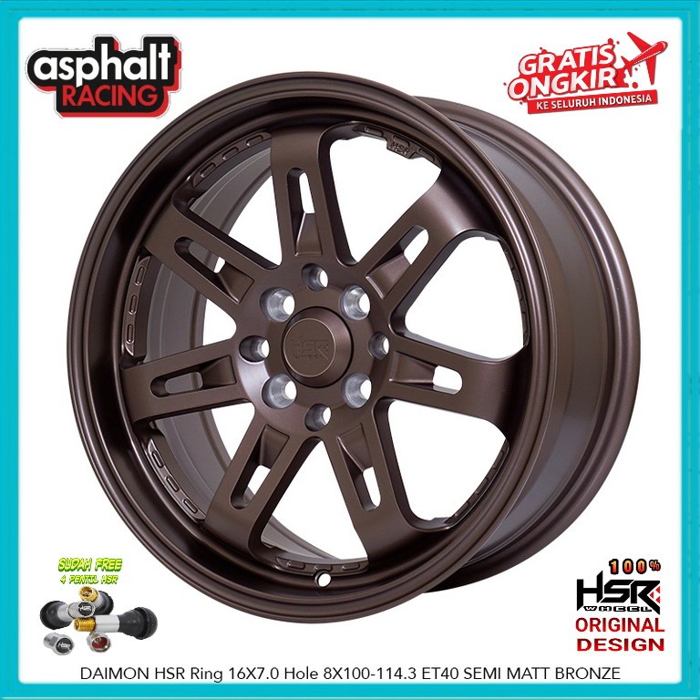 Jual Velg Mobil Hsr Ring 16 Untuk Mazda2 Sirion Ignis Swift Jazz Yaris ...