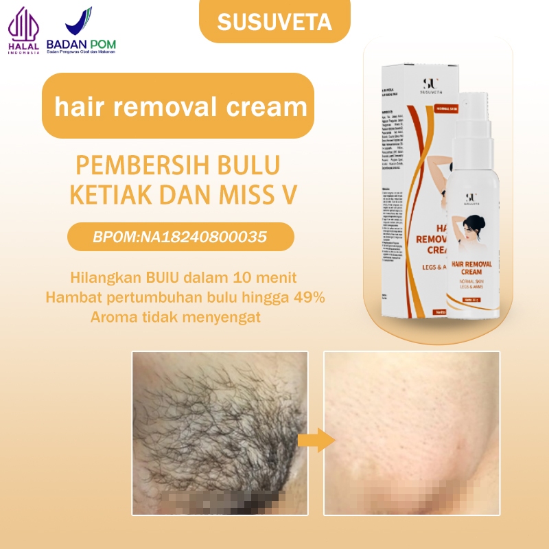 Jual SUSUVETA Pembersih bulu ketiak dan miss v krim penghilang bulu ...