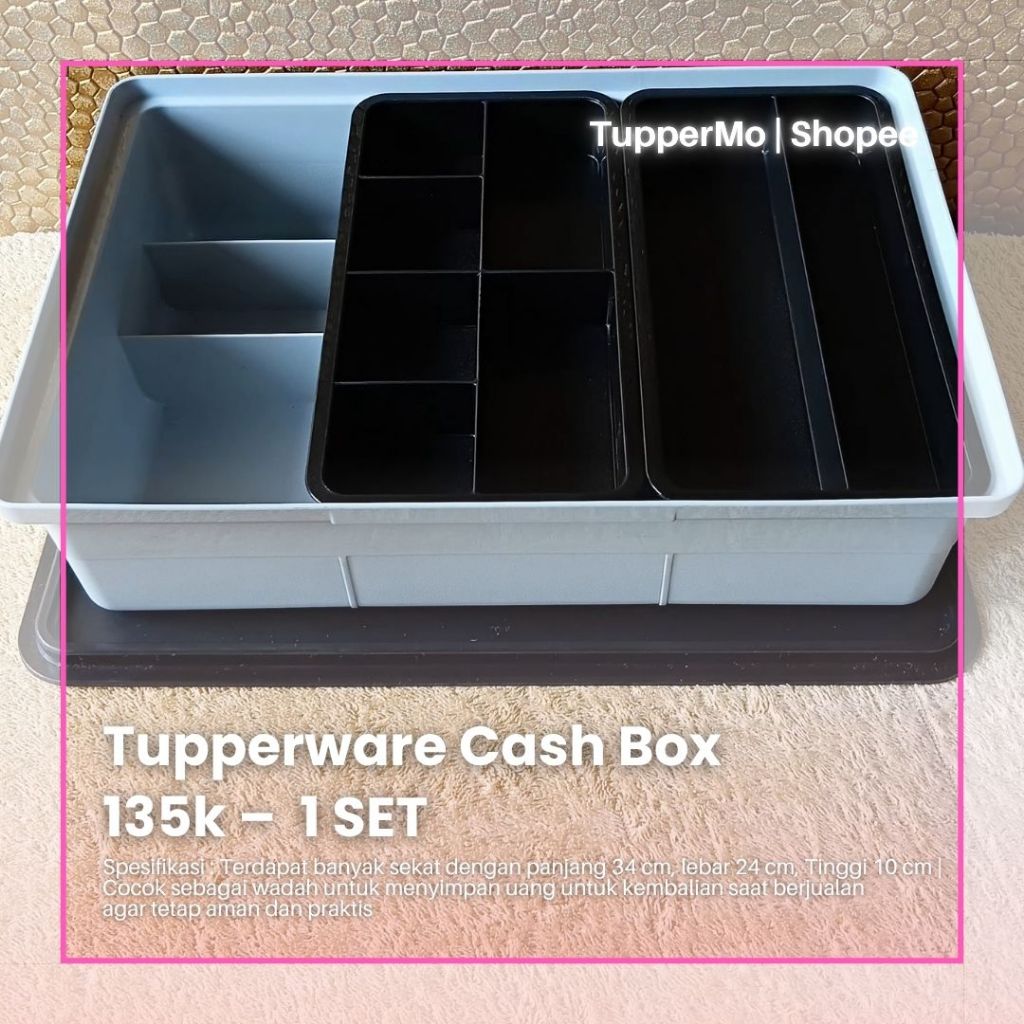 Jual Cash Box Tupperware Ori | Shopee Indonesia