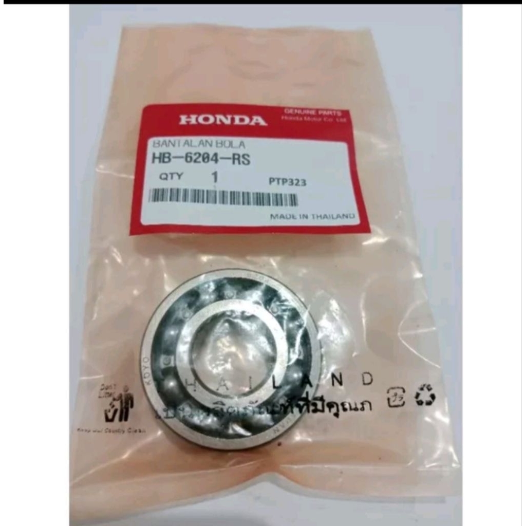 Jual bearing as gerdang 6204 honda | Shopee Indonesia