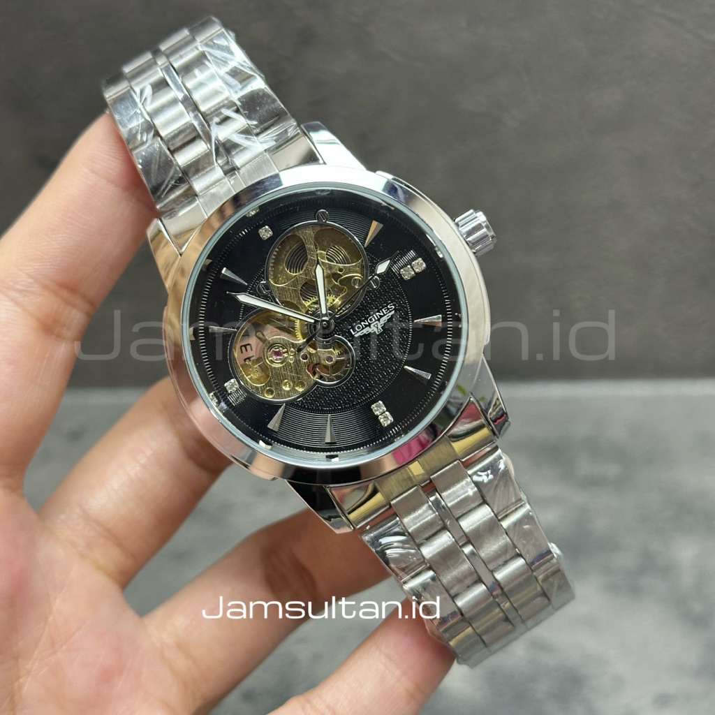 Jual JAM TANGAN SULTAN AUTOMATIC STAINLESS ELEGAN DIAMETER 42MM ...