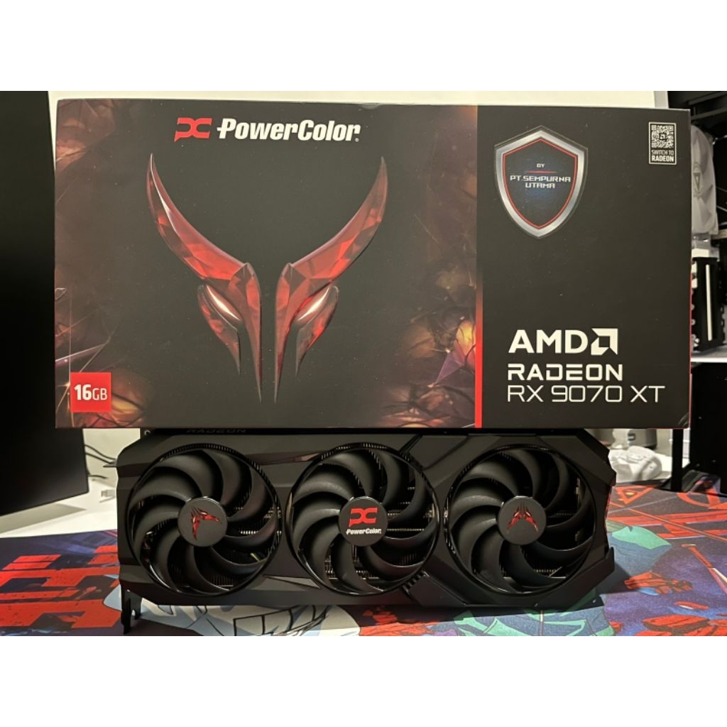 Jual PowerColor RX 9070 XT Red Devil Garansi Maret 2028 | Shopee Indonesia