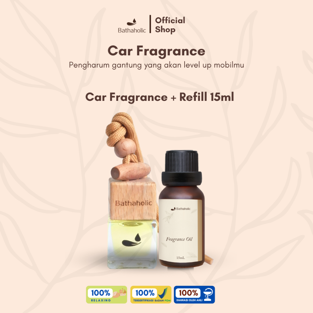 Jual Bathaholic Car Fragrance Aromatherapy Pengharum Mobil