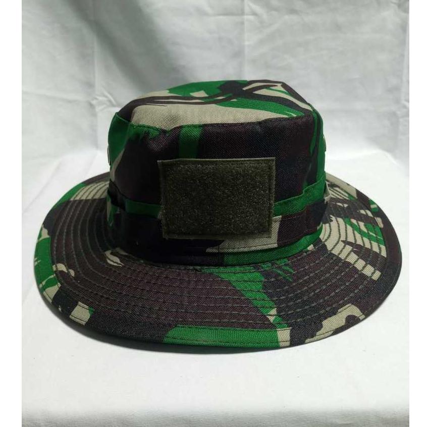 Jual TOPI RIMBA ARMY HATS BUCKET MILITARY LORENG | Shopee Indonesia