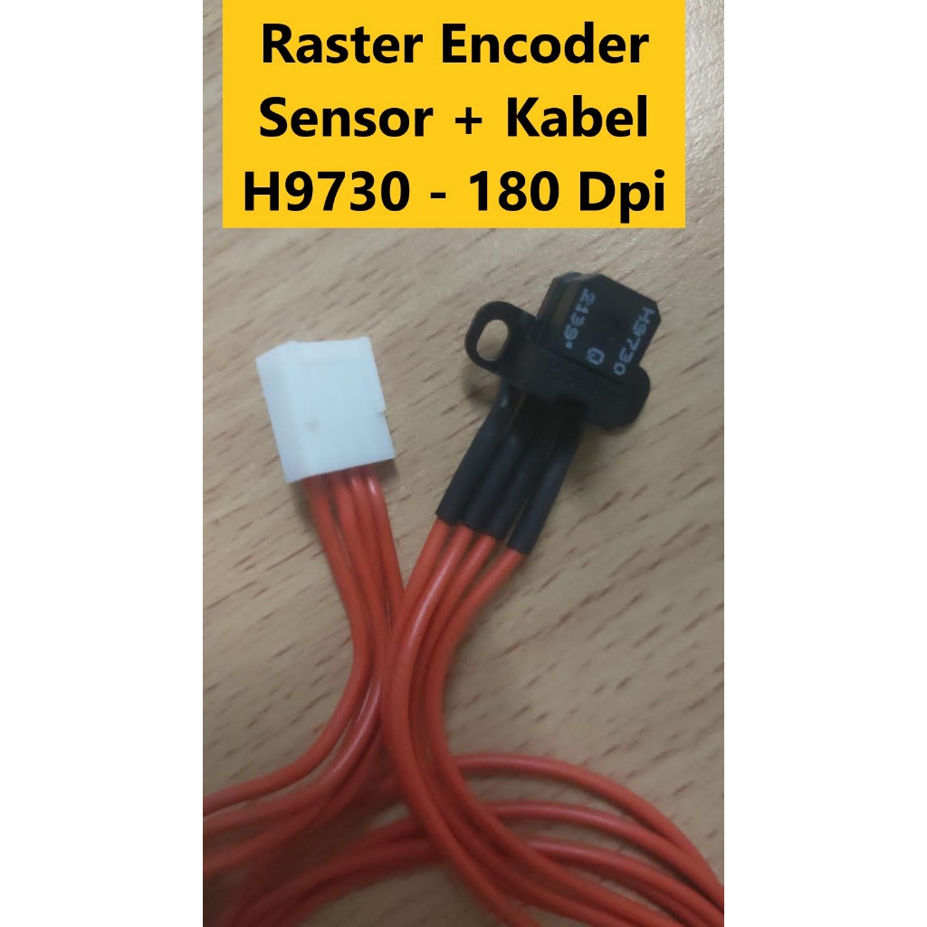 Jual Raster Encoder Sensor + Kabel H9730 - 180 Dpi Untuk Mesin Digital ...