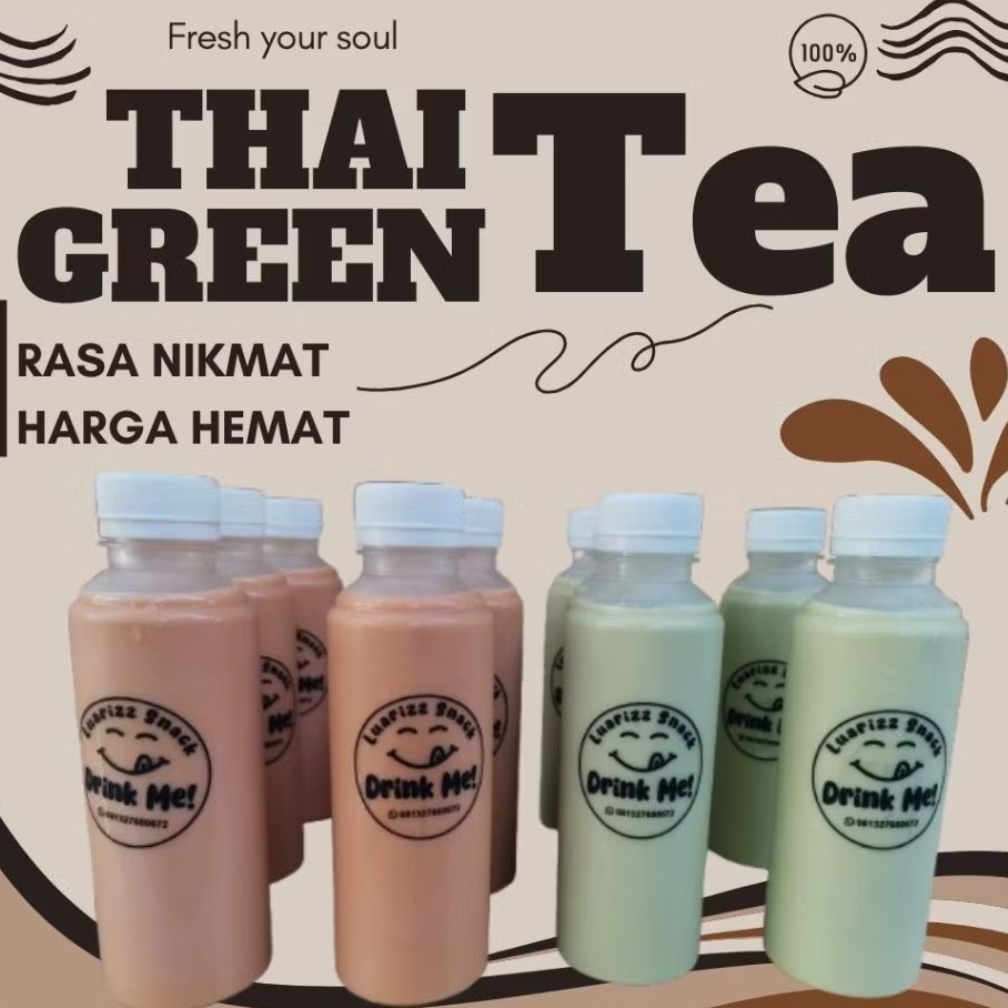 Jual Thai Tea Botol 250 ml Enak Segar Murah | Shopee Indonesia