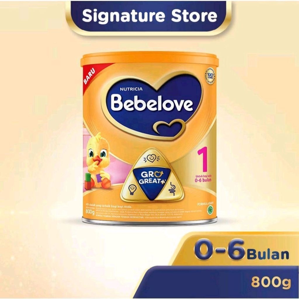 Jual BEBELOVE 1/2 FORMULA BAYI BUBUK 800GR (0-6 BULAN)/(6-12 BULAN ...