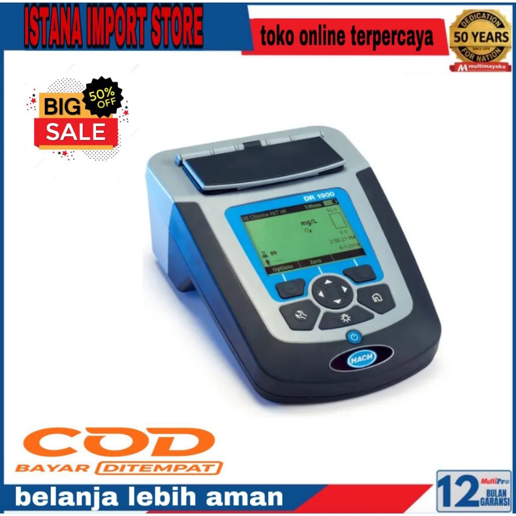 Jual HACH DR 1900 PORTABLE SPECTROPHOTOMETER/Hach DR1900 | Shopee Indonesia