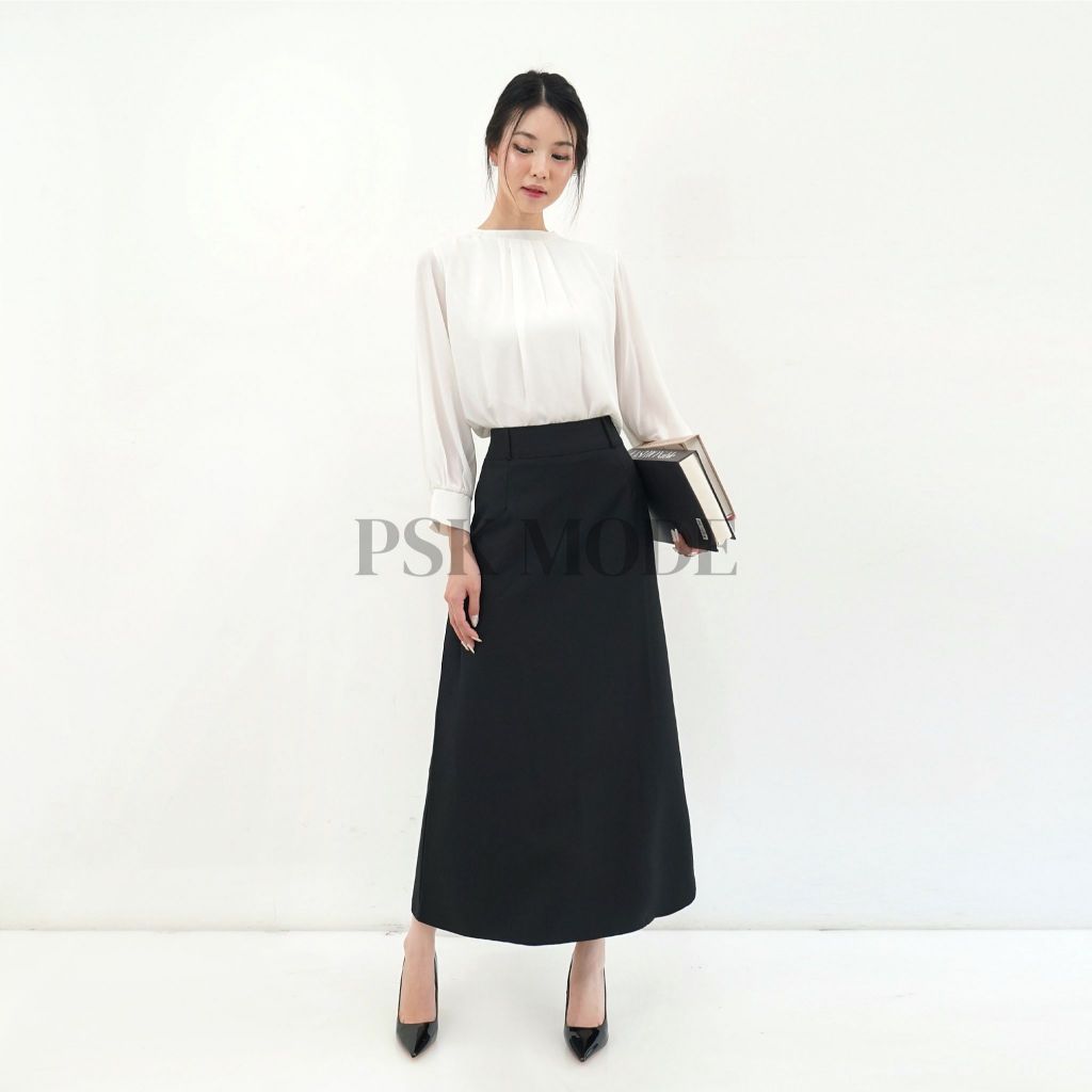 Jual Rok Kerja Wanita Kantor Rok A Line | Shopee Indonesia