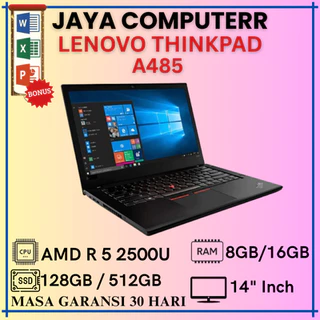 X285 Ryzen5 Pro2500U 16GB 180GB フルHD IPS LAPTOP LENOVO THINKPAD A285 RYZEN 5 Pro 2500U 16GB 256GB SSD FULL