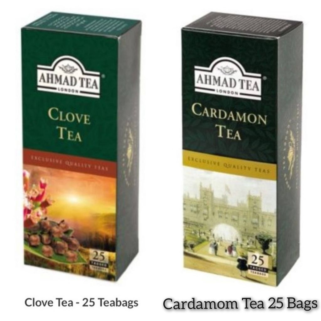 Jual Teh Ahmad Cardamom or Clove 25 Bags Teh Celup Rasa Kapolaga dan ...