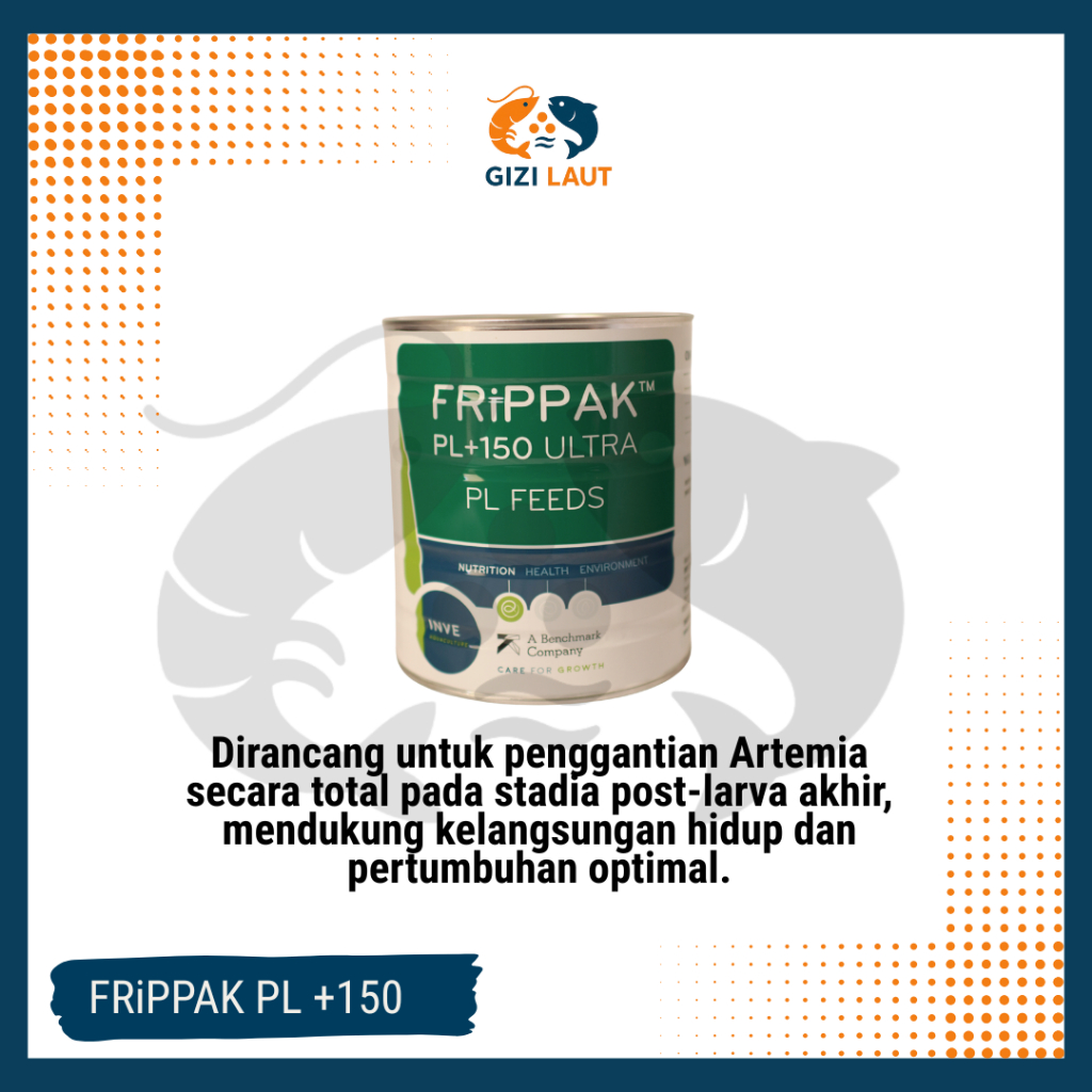 Jual Pakan Benur Udang | INVE | Frippak | Frippak PL + 150 | Shopee ...