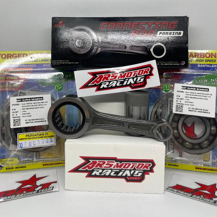 Jual STANG PISTON SEHER CONROD FORGED BRT JUPITER MX MX KING VIXION OLD ...