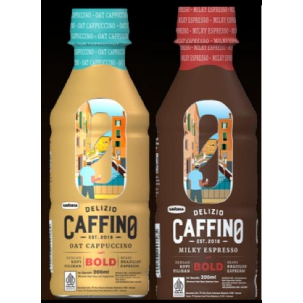 Jual RTD CAFFINO 200 ML BOTOL MINUMAN SIAP MINUM(Paket 5 botol ...