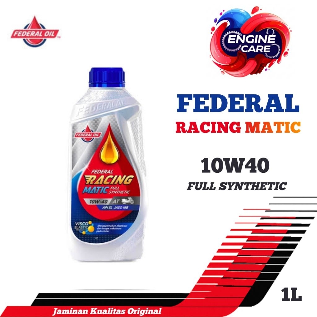 Jual Oli Motor Matic Full Synthetic Harga Terjangkau? Pakai Oli Federal ...