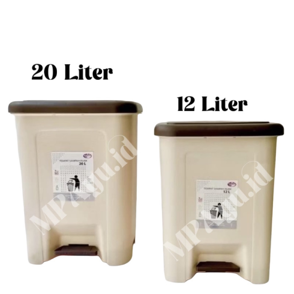Jual LOVENIA Tempat Sampah Injak 20 Liter/12 Liter / Tempat Sampah ...