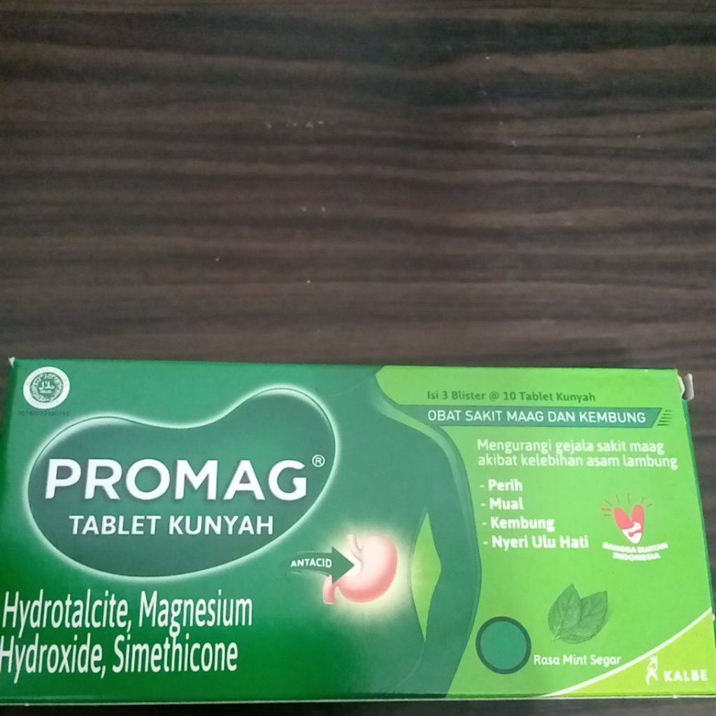 Jual Promag tablet isi 3 strip | Shopee Indonesia
