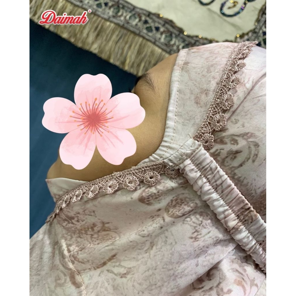 Jual Daimah Mukena Armany silk terusan standart jumbo | Shopee Indonesia