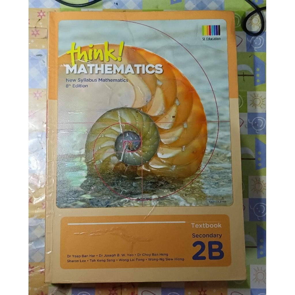 Jual Buku Think Mathematics Texbook Secondary 2A 2B New Syllabus 8th ...