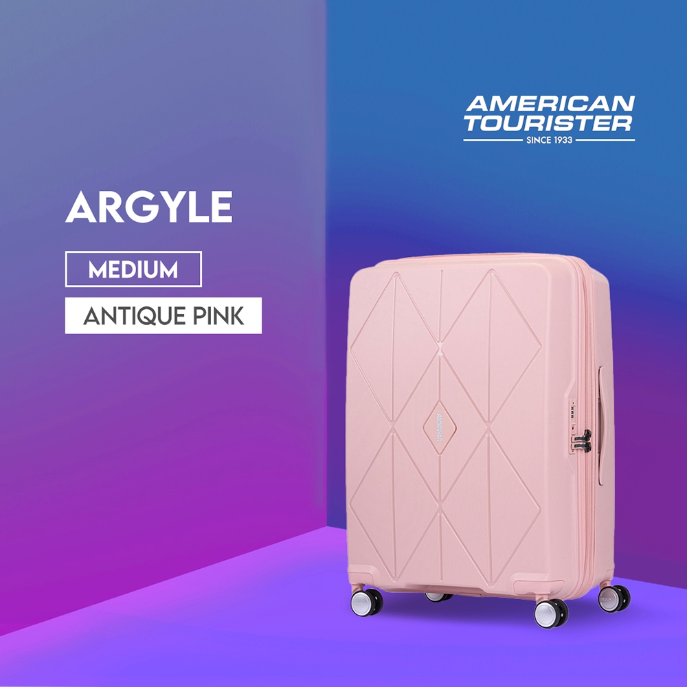 Jual American Tourister Koper Hardcase Argyle Medium 25 Inch EXP TSA V2 ...