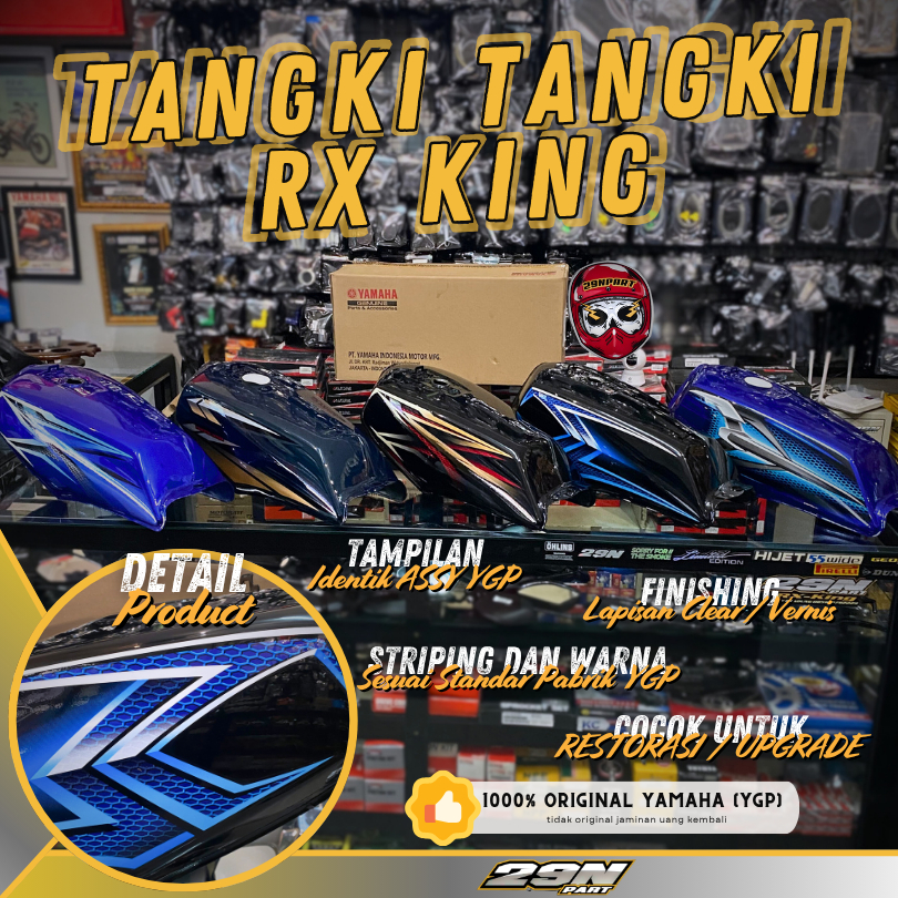 Jual Tank Tangki Tengki Motor RX KING RXKING RXK Identik Mirip Assy ...
