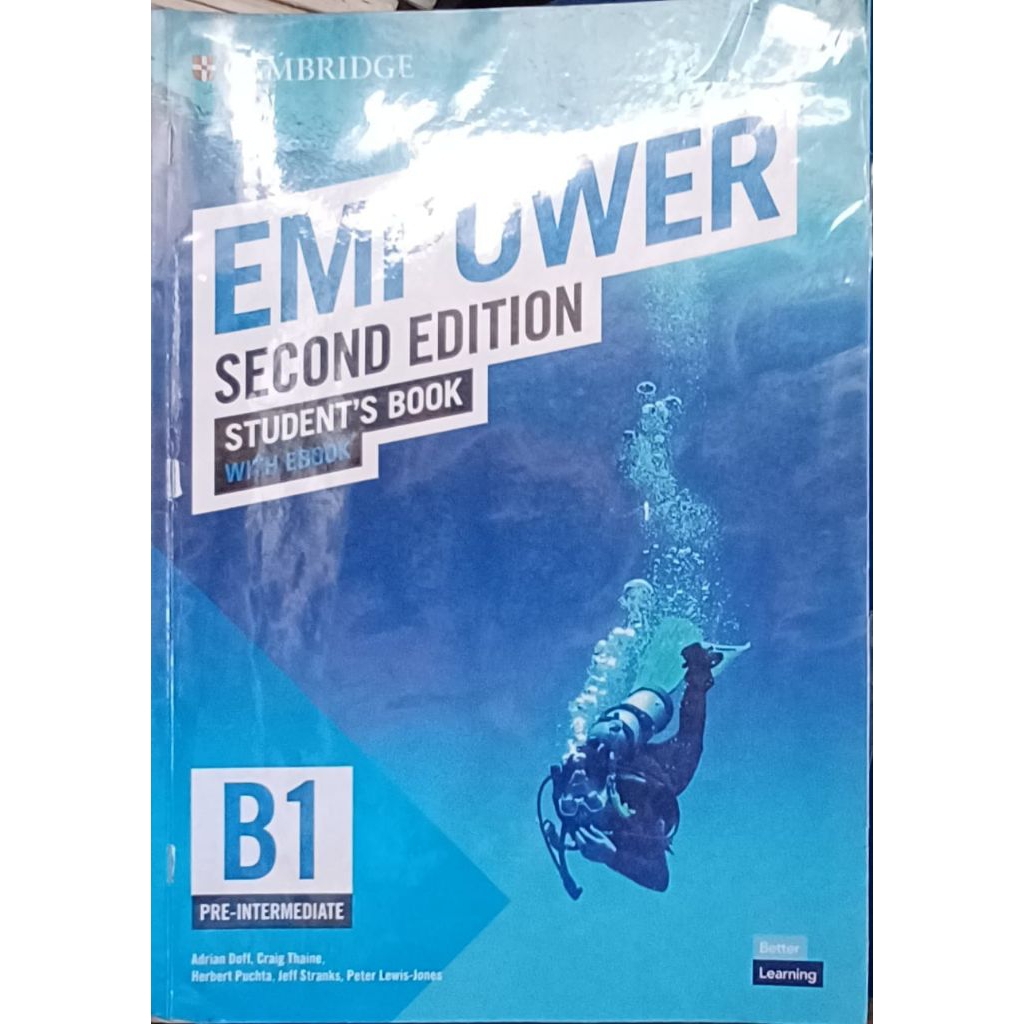 Jual Buku oroginal bekas empower B1 pre intermediate student book ...