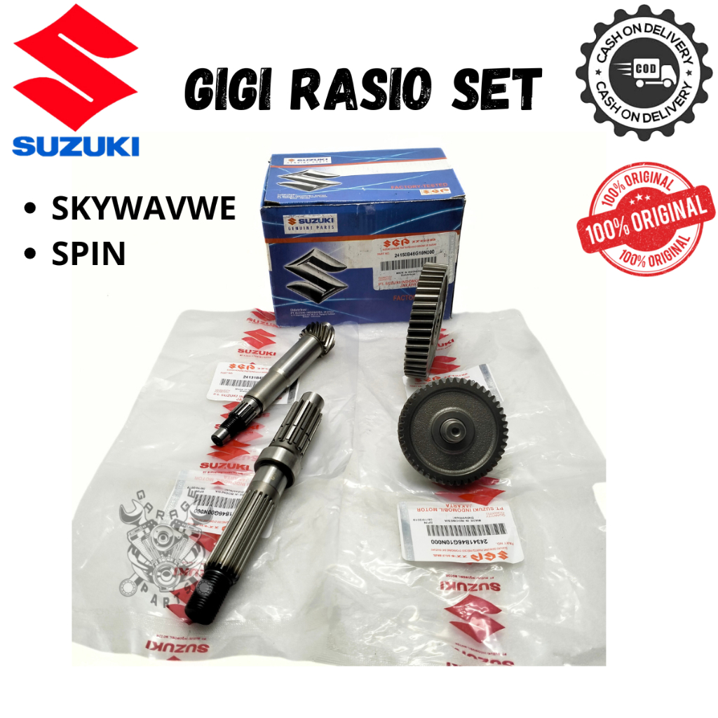 Jual ORIGINAL PAKET GEAR GIGI RASIO GARDAN CVT ASSY SET KOMPLIT GIR AS ...