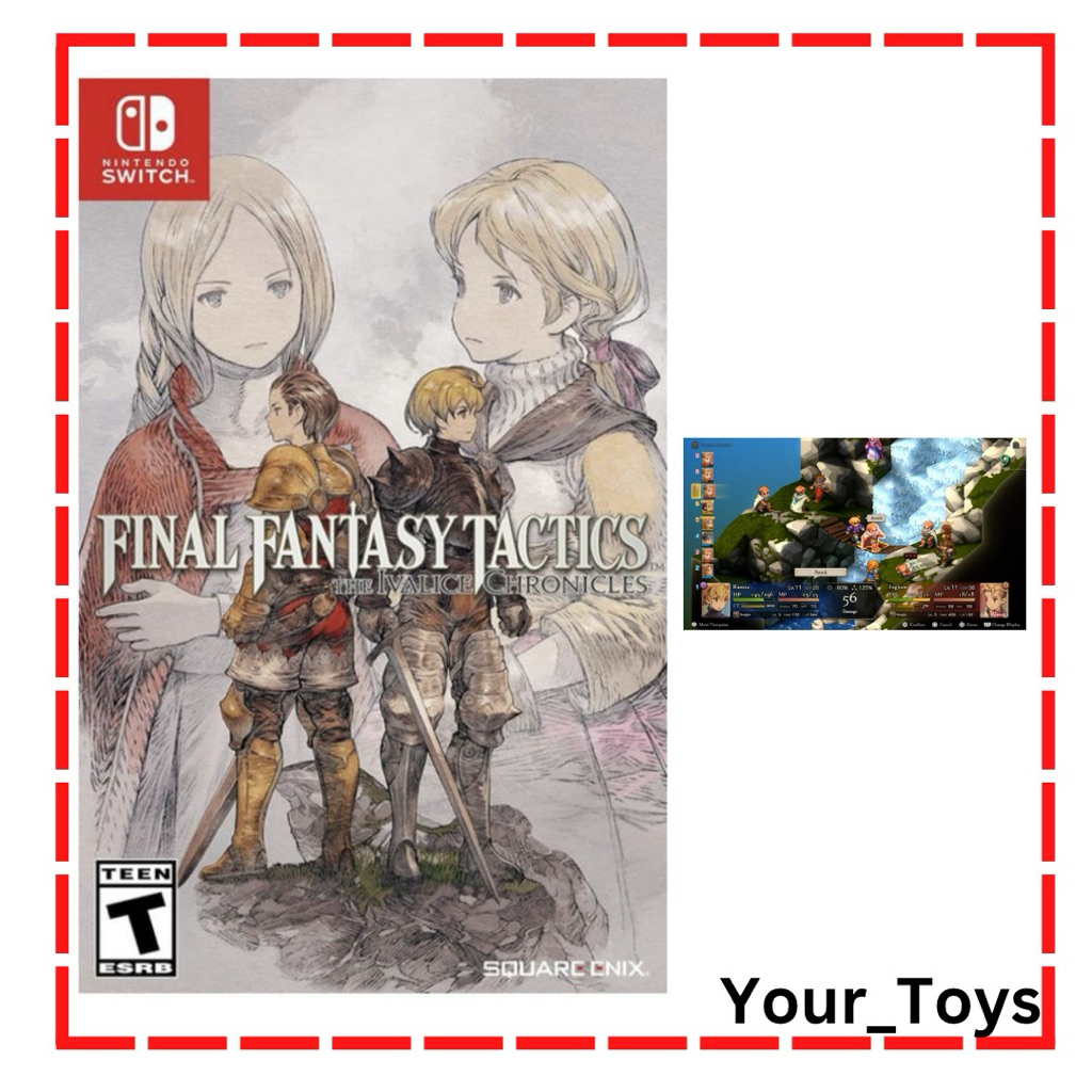 Jeu Switch Final Fantasy Tactics Ivalice Chronicles - Neuf Sous Film - Square Enix - PEGI 12