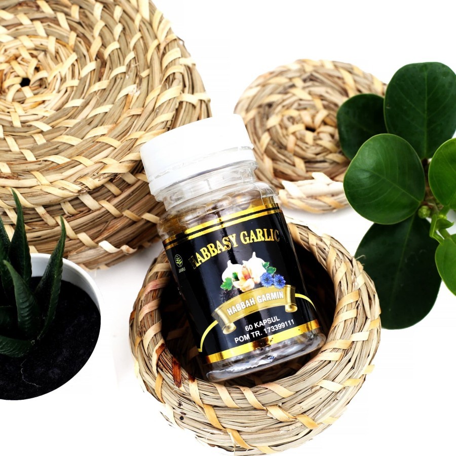 Jual Habbasy Garlic | Habbat Garlic isi 60 Kapsul Habbah Garmin ...