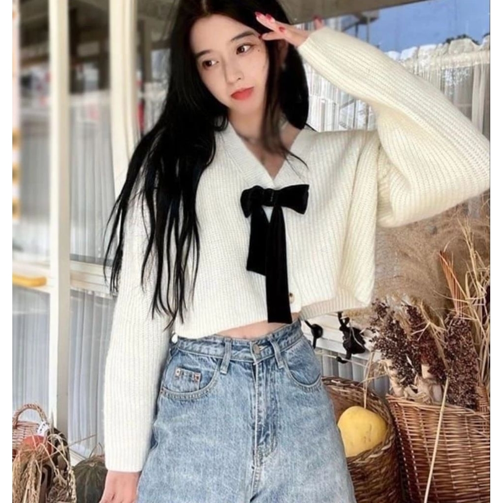 Jual CARDIGAN PITA KEYKO/CARDIGAN WANITA KOREAN KEKINIAN TANGAN PANJANG ...