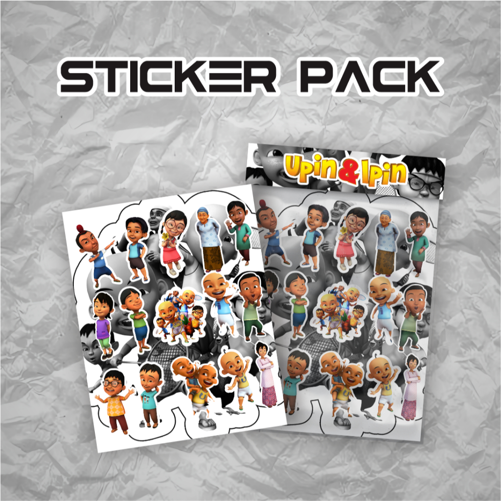 Jual Stiker Upin Ipin Terlengkap & Harga Terbaru Mei 2026 | Shopee ...