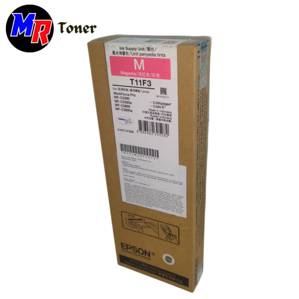 Jual Epson Tinta Original T11F Black Dan Colour untuk WorkForce Pro WF ...
