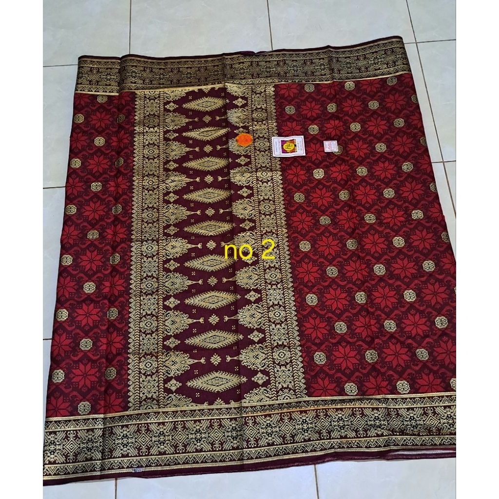 Jual SARUNG RAJA SONGKET TENUN PALEMBANG ORIGINAL | Shopee Indonesia