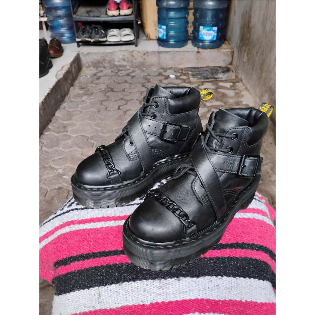 Jual Dr Martens Beaumann Black Smooth 37 Original (Docmart 1460 1461 ...