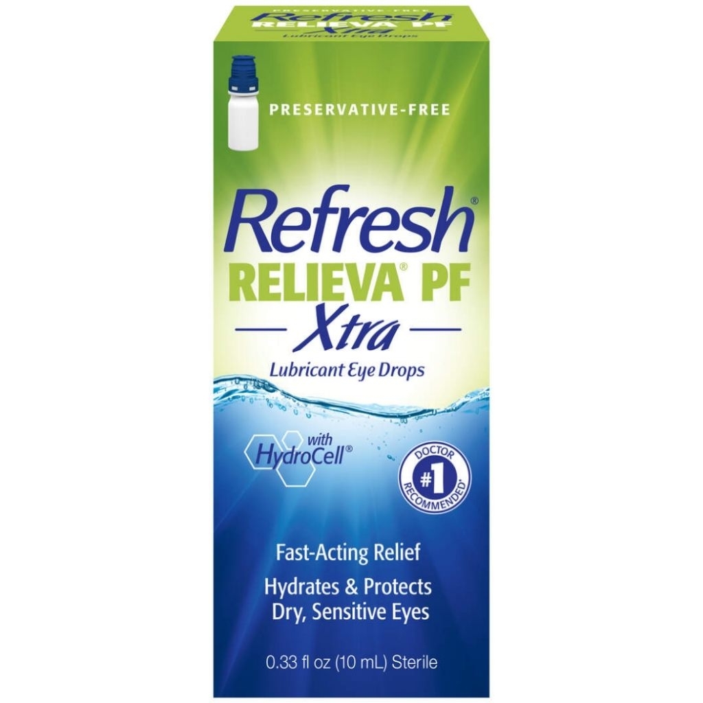 Jual Refresh P.M. Lubricant Eye Ointment & Refresh Relieva PF Xtra ...