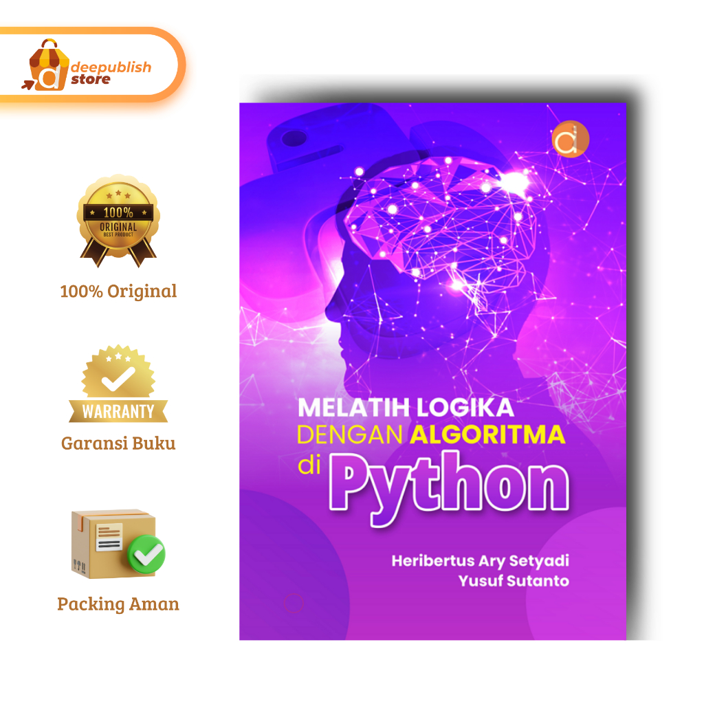 Jual Deepublish | Buku Melatih Logika dengan Algoritma di Python | Buku ...