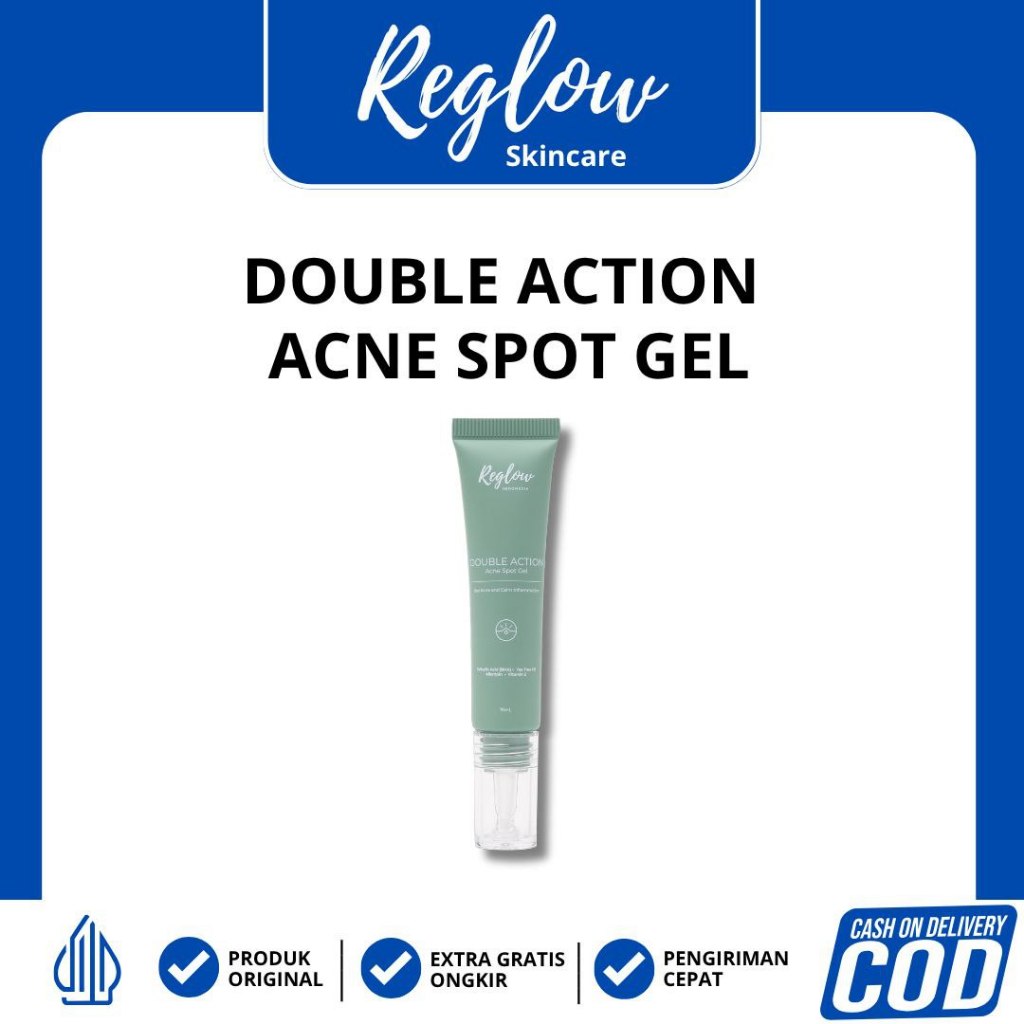 Jual COD BISA - DOUBLE ACTION ACNE SPOT GEL by Reglow dr Shindy ...