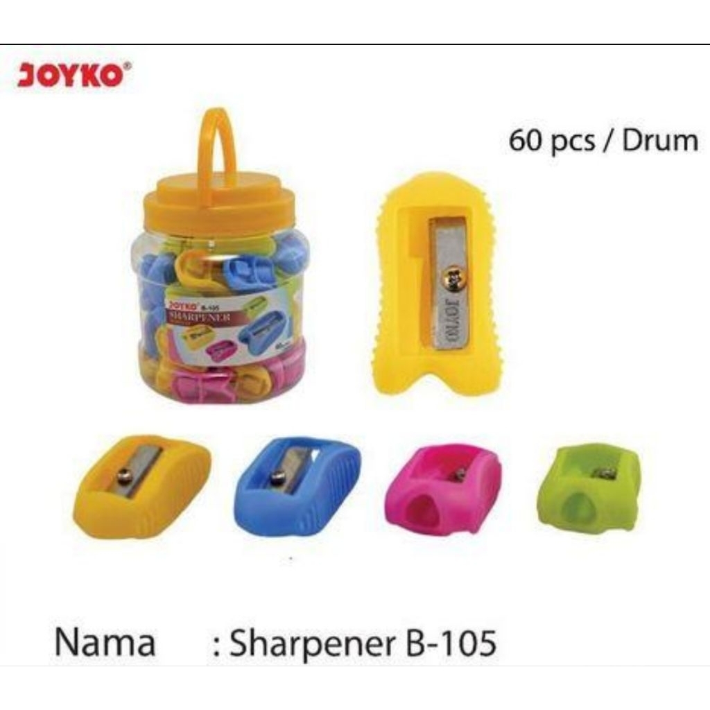 Jual Rautan Pensil Joyko B-105 / Sharpener Joyko ( 1 pcs) | Shopee ...