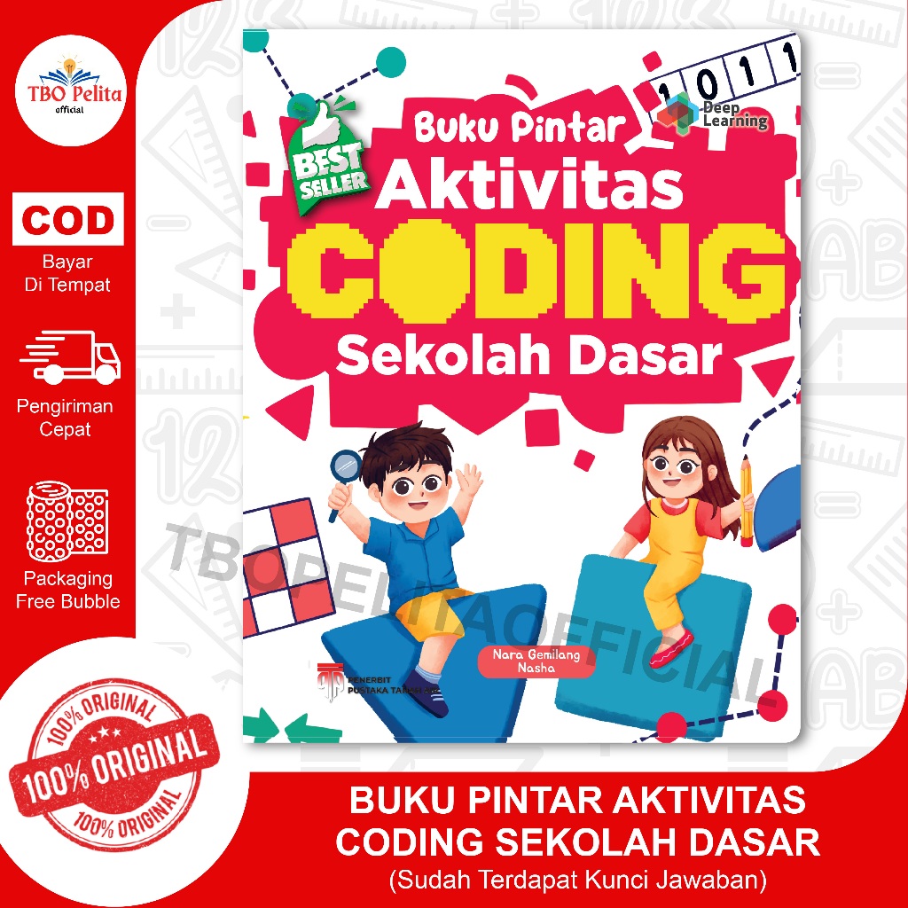 Jual Buku Pintar Aktivitas CODING Sekolah Dasar untuk anak | Shopee ...
