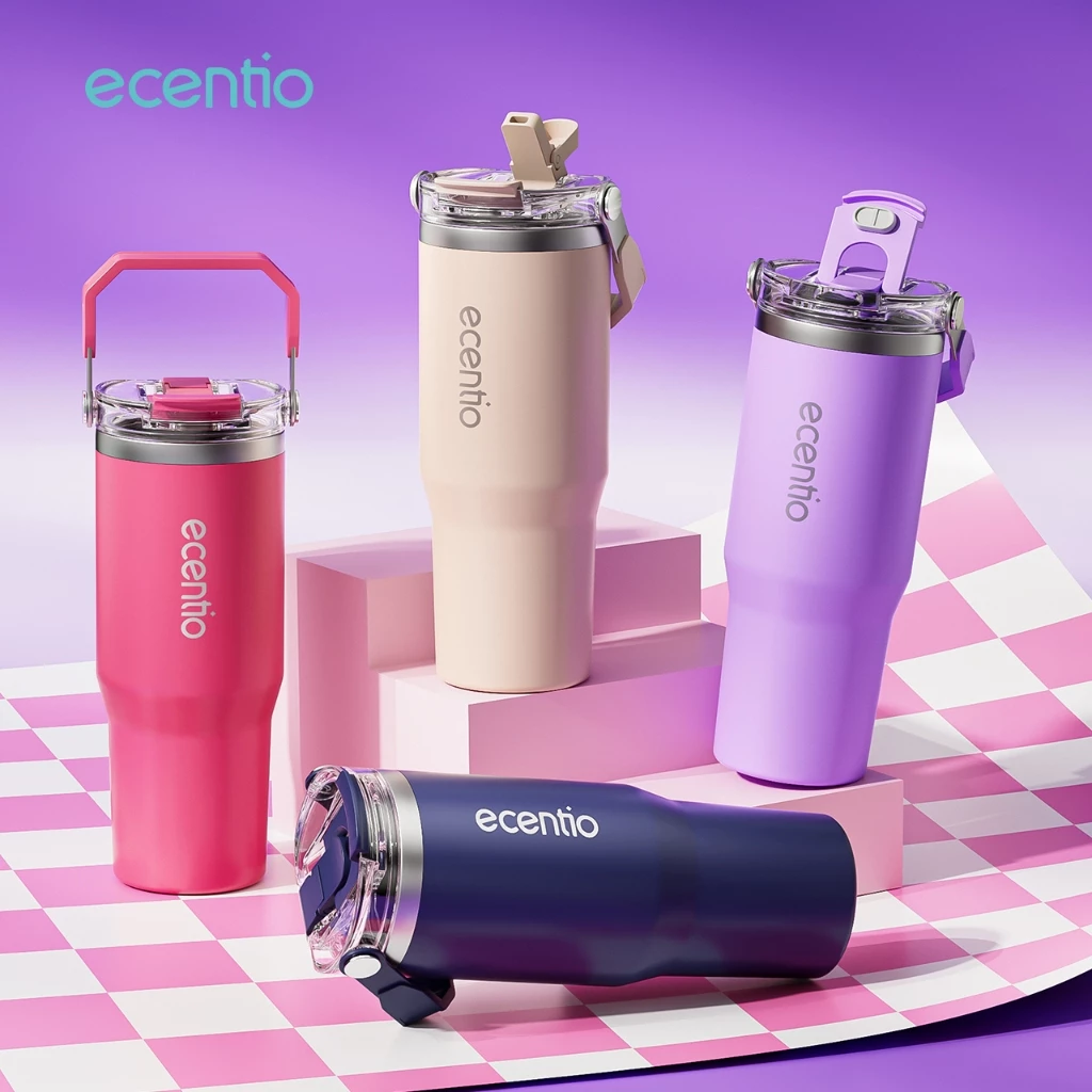 Tumbler Ecentio Tahan Es 24 Jam
